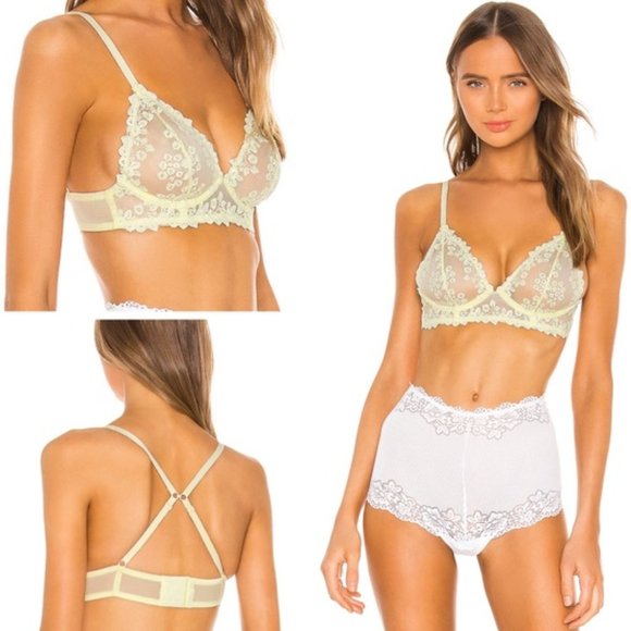 Free People Other - Free People Underwire Bra in yellow